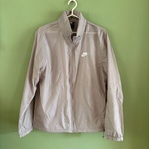 Nike Men's Gray Jacket Windbreaker